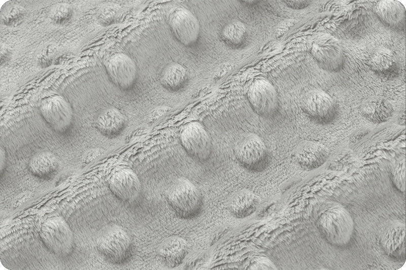 Custom Listing for Alexia - 1 yard Silver Dimple minky fabric - by Shannon Fabrics