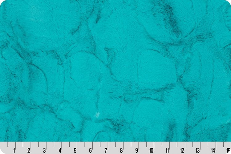 Breeze Hide Luxe Minky Fabric - Shannon Luxe Cuddle Minky Breeze Hide - Blue Shannon Luxe Cuddle Minky - Breeze Hide Luxe Cuddle Minky