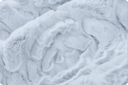 DEMI ROSE Powder BLUE Minky - Shannon Luxe Cuddle Minky Demi Rose in Powder Blue Demi Rose Minky Cuddle Demi Rose Luxe Minky Powder Blue