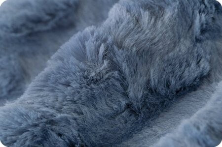Blue Marble Chambray Luxe Minky Fabric Chambray Shannon Luxe Cuddle Minky Chambray Marble - Shannon Luxe Cuddle Minky Blue Marble Luxe Minky