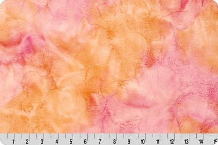 Sunset Sorbet Minky - Shannon Luxe Cuddle Minky Sunset Sorbet - Sunset Sorbet Minky Cuddle Luxe - Tie-Dye Minky Shannon Luxe Cuddle
