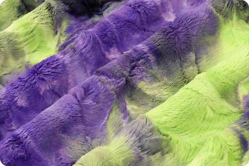 MARDI GRAS SORBET Minky - Shannon Luxe Cuddle Minky Mardi Gras Sorbet - Mardi Gras Sorbet Minky Cuddle Luxe - Tie-Dye Minky Shannon Luxe