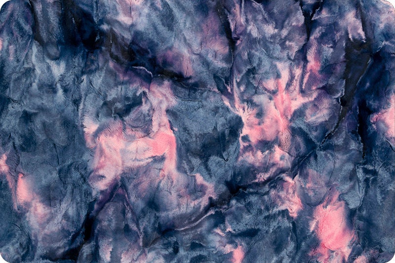 GUMBALL SORBET MINKY - Shannon Luxe Cuddle Minky Gumball Sorbet - Gumball Sorbet Minky Cuddle Luxe - Tie-Dye Minky Shannon Luxe Cuddle