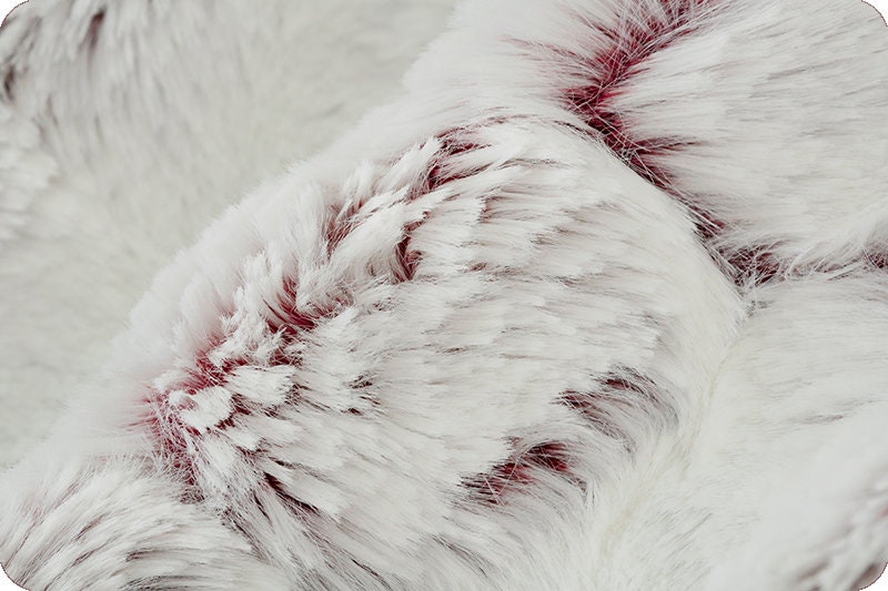 MERLOT FROSTED HIDE Luxe Minky Merlot Frosted - Shannon Luxe Cuddle Minky Merlot Frosted Hide - Merlot Frosted Burgundy Hide Cuddle Minky
