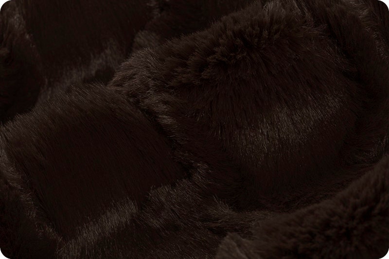 ESPRESSO GLACIER Minky - Shannon Luxe Cuddle Minky Espresso Glacier - Espresso Glacier Minky Cuddle Luxe - Brown Glacier Chocolate Minky