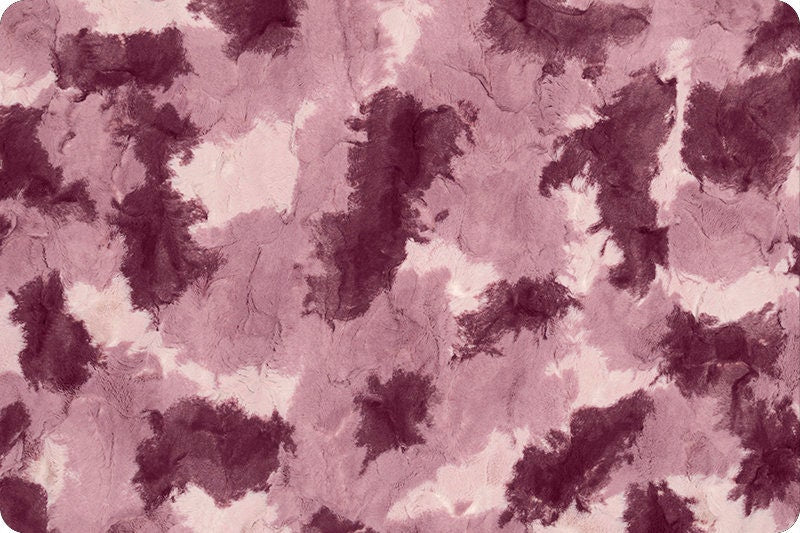 SHERBET ROSES Sorbet MINKY - Shannon Luxe Cuddle Minky Roses Sherbet Sorbet - Sherbet Minky Rose Sorbet - Tie-Dye Woodrose Minky Shannon