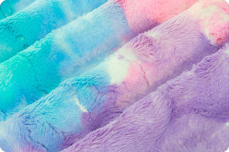 PASTEL SPLASH MINKY Sorbet - Shannon Luxe Cuddle Minky Pastel Sorbet - Splash Minky Pastel Rainbow Minky - Pastel Tie-Dye Minky Shannon