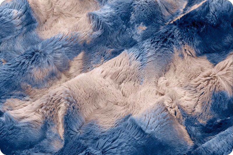 SODALITE SORBET MINKY - Shannon Luxe Cuddle Minky Sodalite Sorbet - Sodalite Sorbet Minky Cuddle Luxe - Tie-Dye Minky Shannon Luxe Cuddle