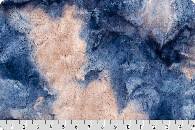 SODALITE SORBET MINKY - Shannon Luxe Cuddle Minky Sodalite Sorbet - Sodalite Sorbet Minky Cuddle Luxe - Tie-Dye Minky Shannon Luxe Cuddle