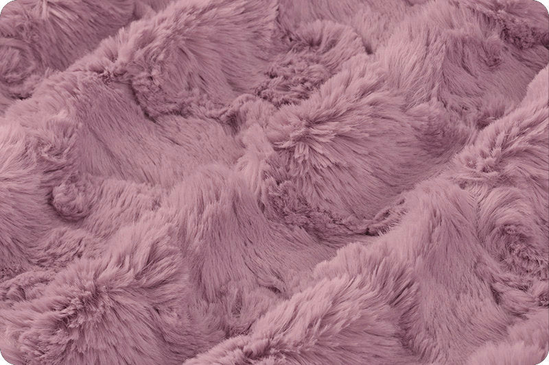 MISTY MAUVE GLACIER Minky - Shannon Luxe Cuddle Minky Misty Mauve Glacier - Misty Mauve Glacier Minky Cuddle Luxe - Glacier Misty Mauve
