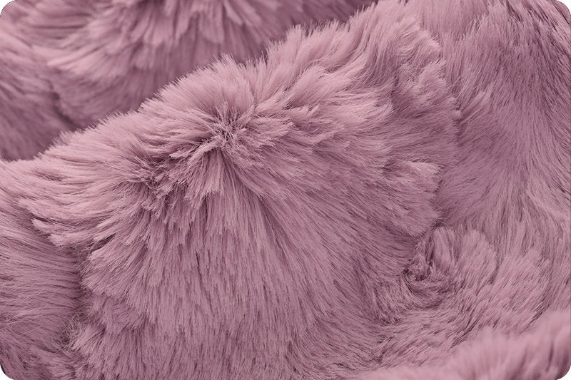 MISTY MAUVE GLACIER Minky - Shannon Luxe Cuddle Minky Misty Mauve Glacier - Misty Mauve Glacier Minky Cuddle Luxe - Glacier Misty Mauve