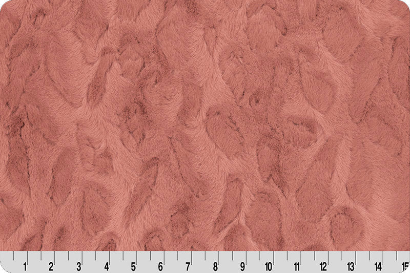 DESERT ROSE TUSCANY Minky - Shannon Luxe Cuddle Minky Desert Rose Tuscany - Tuscany Desert Rose Minky Cuddle Luxe Tuscany Rose Minky