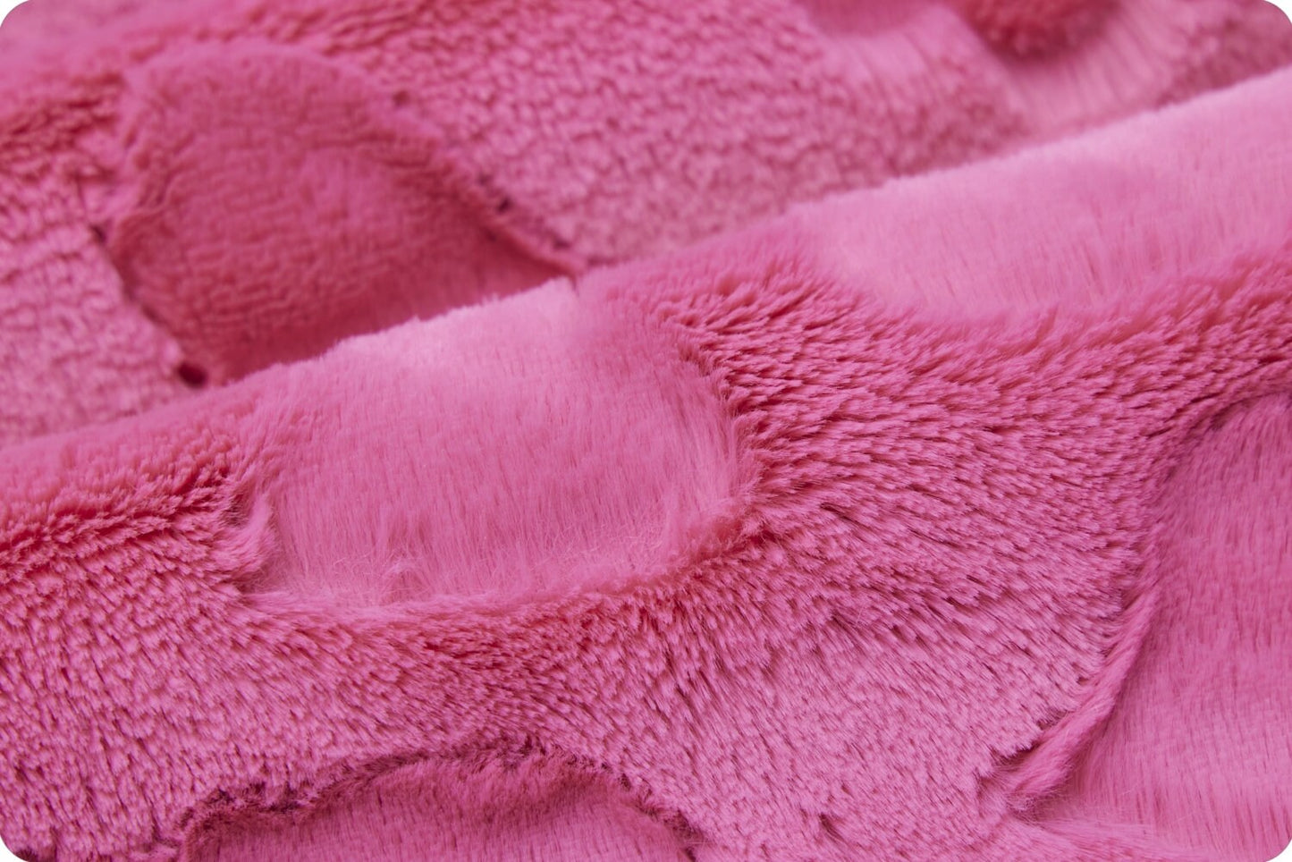 LUXE FUCHSIA HEARTS Minky - Fuchsia Hearts Minky - Fuchsia Shannon Cuddle Embossed Heart Minky - Luxe Fuchsia Minky Hearts - Heart Cuddle
