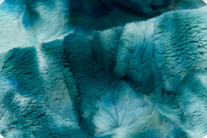 GULF STREAM SORBET MINKY - Shannon Luxe Cuddle Minky Mustang Sorbet -Gulf Stream Sorbet Minky Cuddle Luxe - Tie-Dye Minky