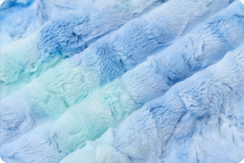 SAIL AWAY SORBET MINKY - Shannon Luxe Cuddle Minky Sail Away Sorbet -Mustang Sorbet Minky Cuddle Luxe - Tie-Dye Minky