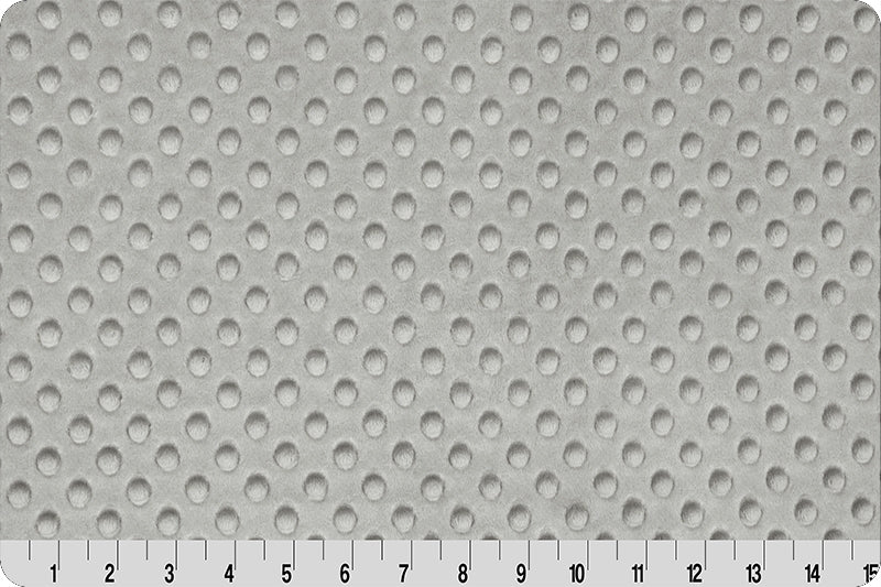 Custom Listing for Alexia - 1 yard Silver Dimple minky fabric - by Shannon Fabrics