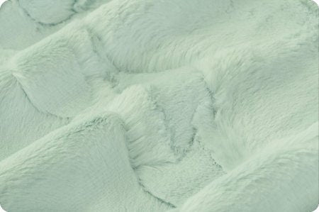 Ice Hide Luxe Minky Fabric - Mint Green Shannon Luxe Cuddle Minky Ice Hide - Mint Shannon Luxe Cuddle Minky - Ice Hide Luxe Cuddle Minky Ice