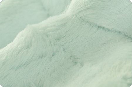 Ice Hide Luxe Minky Fabric - Mint Green Shannon Luxe Cuddle Minky Ice Hide - Mint Shannon Luxe Cuddle Minky - Ice Hide Luxe Cuddle Minky Ice