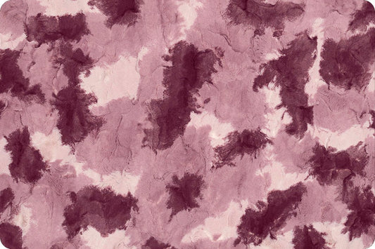SHERBET ROSES Sorbet MINKY - Shannon Luxe Cuddle Minky Roses Sherbet Sorbet - Sherbet Minky Rose Sorbet - Tie-Dye Woodrose Minky Shannon
